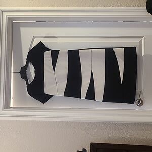 Woman's dress AB Studio black and white